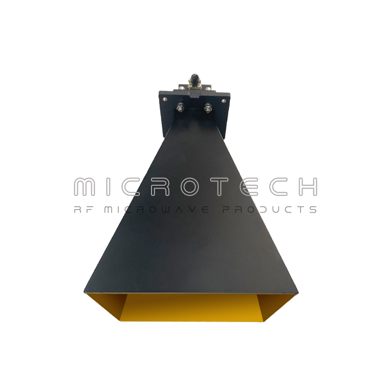 Broadband Horn Antenna 20 dBi Typ. Gain, 8-18 GHz Frequency Range