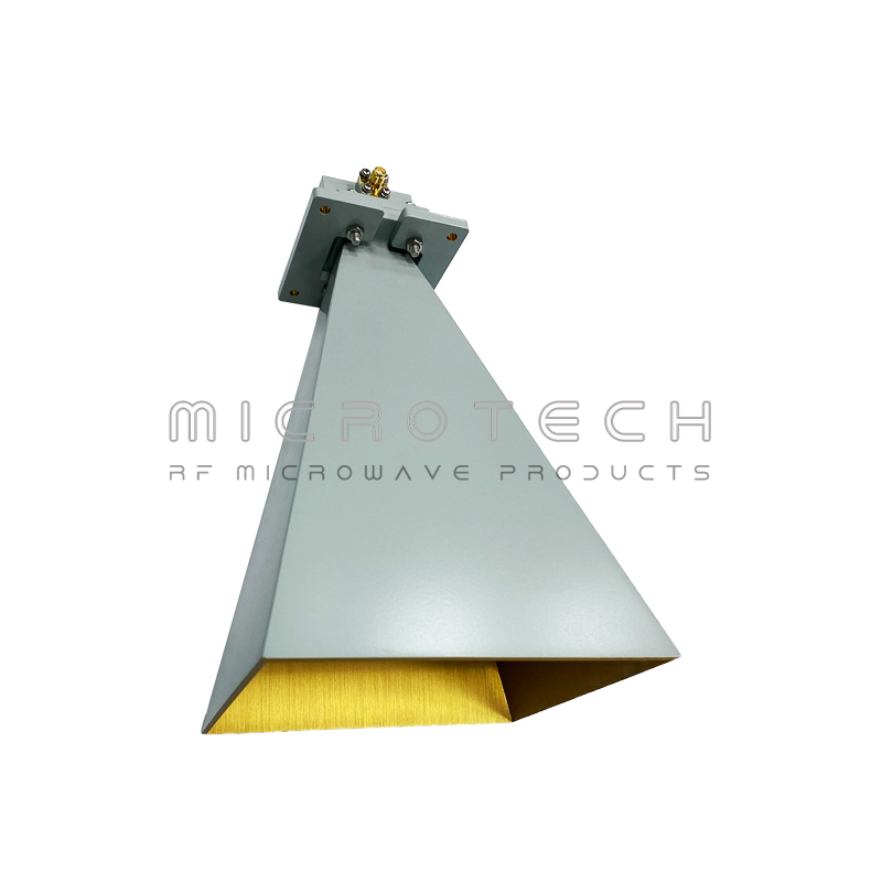 Broadband Horn Antenna 25 dBi Typ. Gain, 33-37 GHz Frequency Range