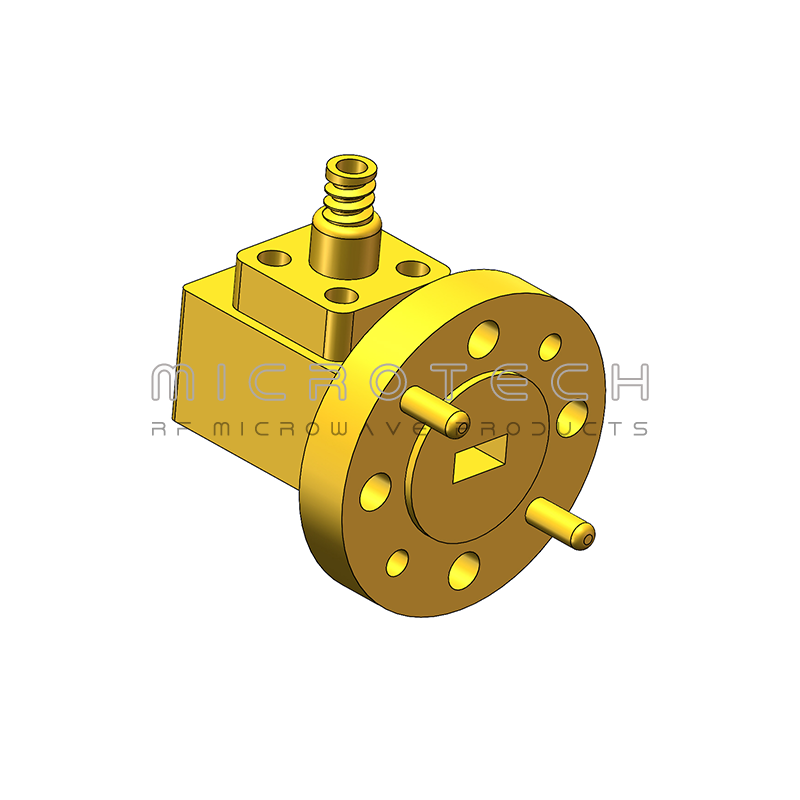 Wavegudie to Coaxial Adapter 50-75GHz Frequency Range