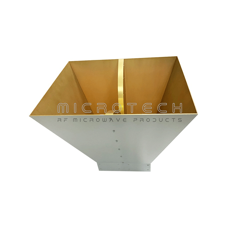 Broadband Horn Antenna 11 dBi Typ. Gain, 0.5-6 GHz Frequency Range