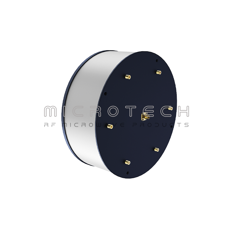 Planar Spiral Antenna 3 dBi Typ. Gain, 0.75-6 GHz Frequency Range