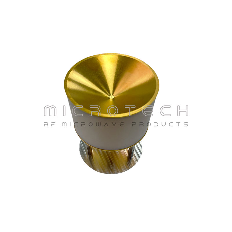 Planar Spiral Antenna 0 dBi Gain, 2-18 GHz Frequency Range