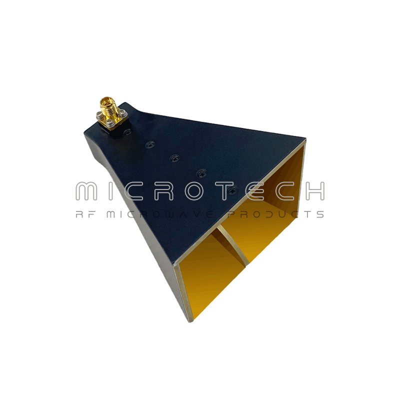 Broadband Horn Antenna 15 dBi Typ. Gain, 18-40 GHz Frequency Range