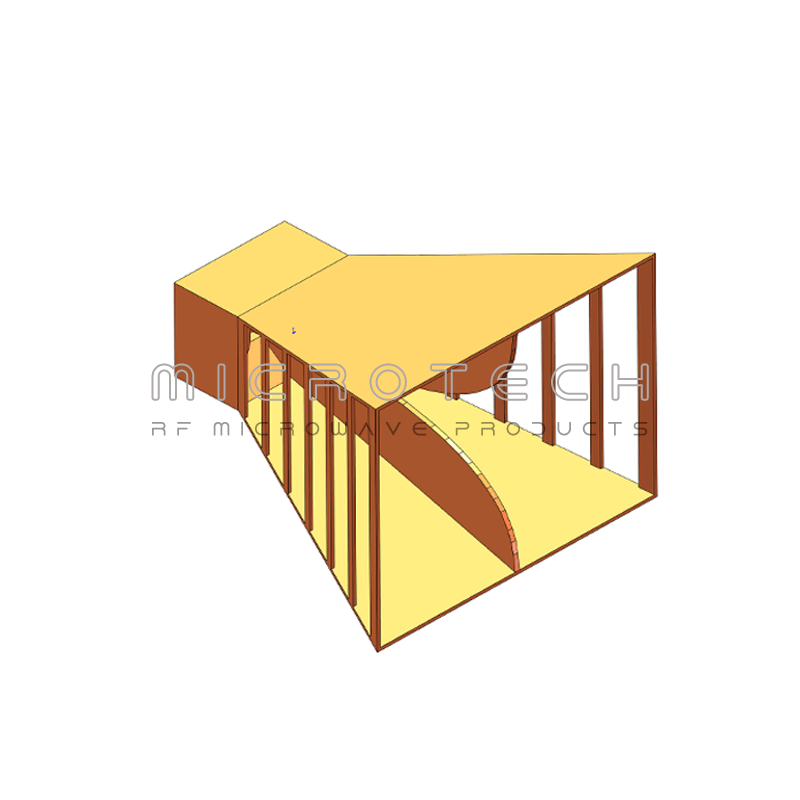 Broadband Horn Antenna 13 dBi Typ. Gain, 4-40 GHz Frequency Range