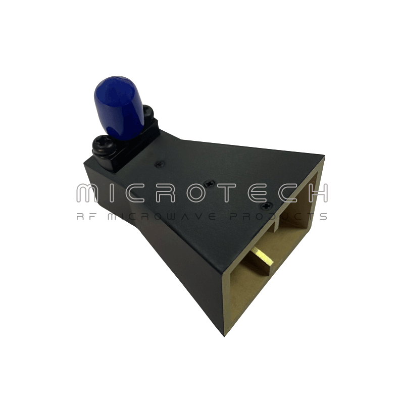 Broadband Horn Antenna 13 dBi Typ. Gain, 18-40 GHz Frequency Range