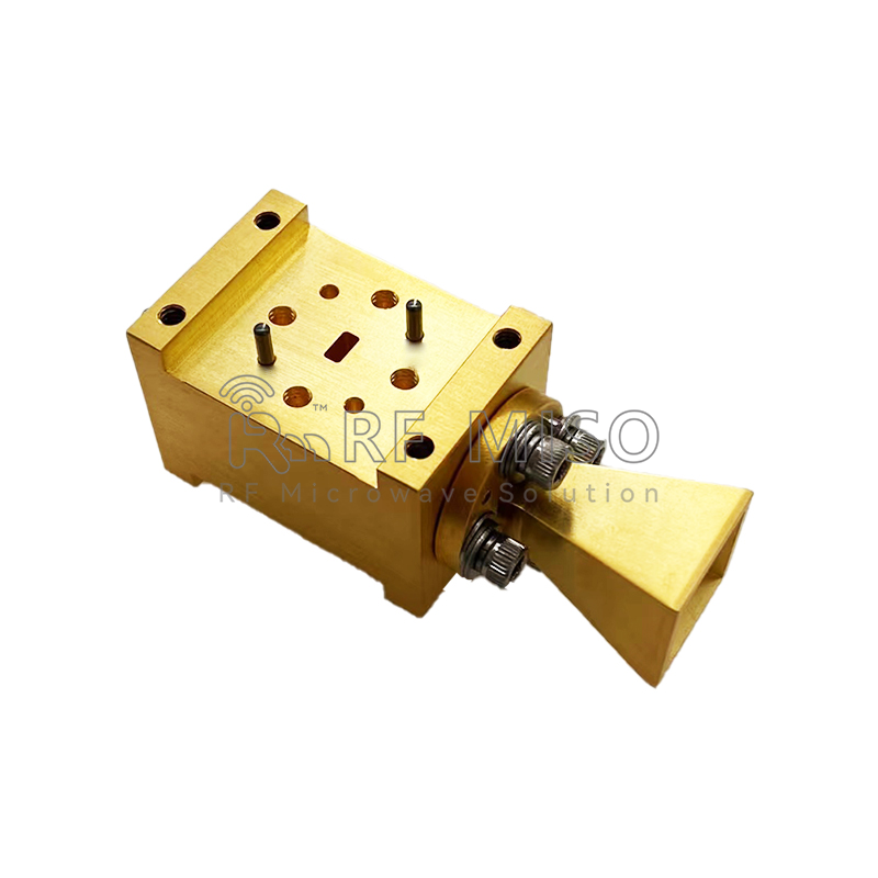 Dual Polarized Horn Antenna 18dBi Typ.Gain, 50GHz-75GHz Frequency Range