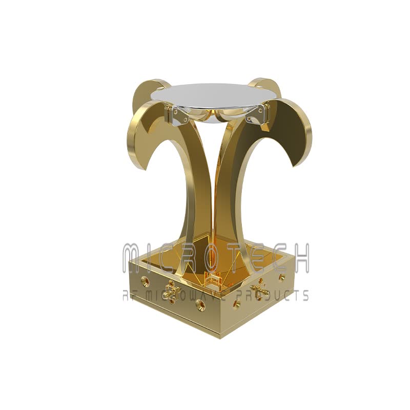 Broadband Dual Polarized Horn Antenna 12dBi Typ. Gain, 0.8-18GHz Frequency Range