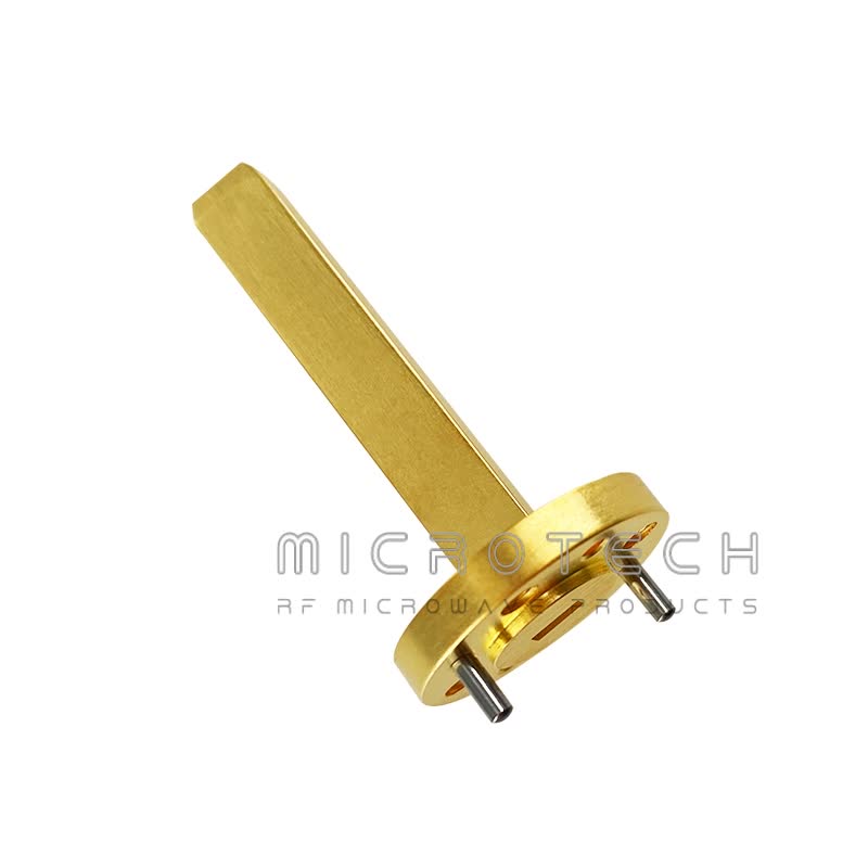 Waveguide Probe Antenna 8 dBi Typ.Gain, 50GHz-75GHz Frequency Range