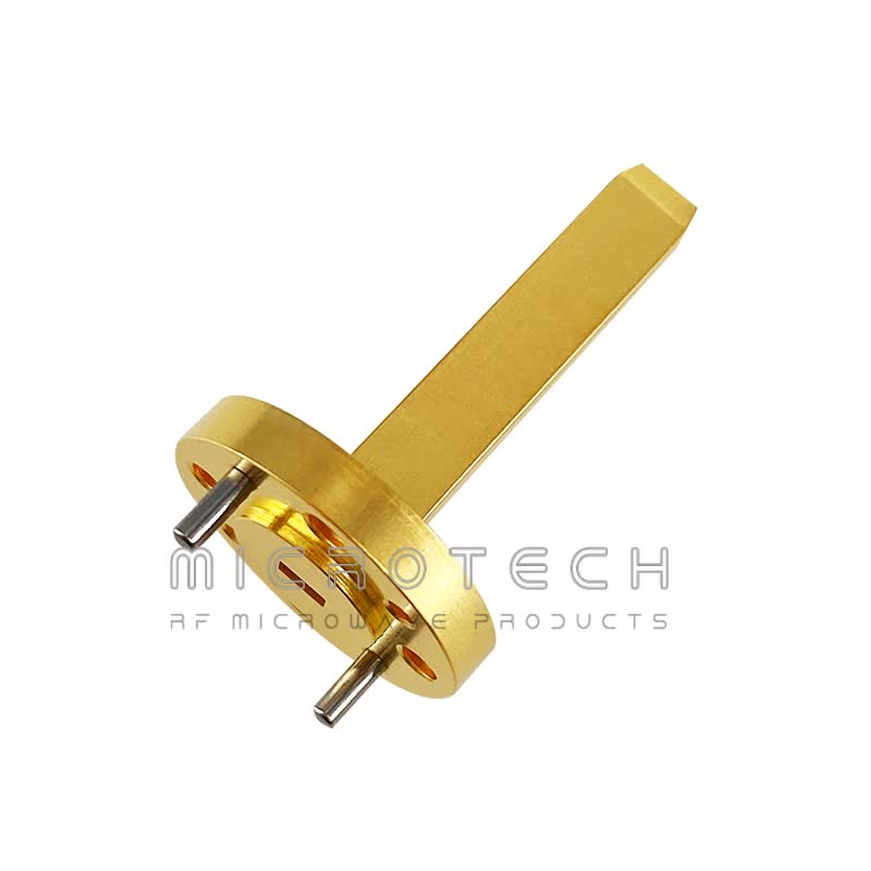 Waveguide Probe Antenna 8 dBi Typ.Gain, 60GHz-90GHz Frequency Range