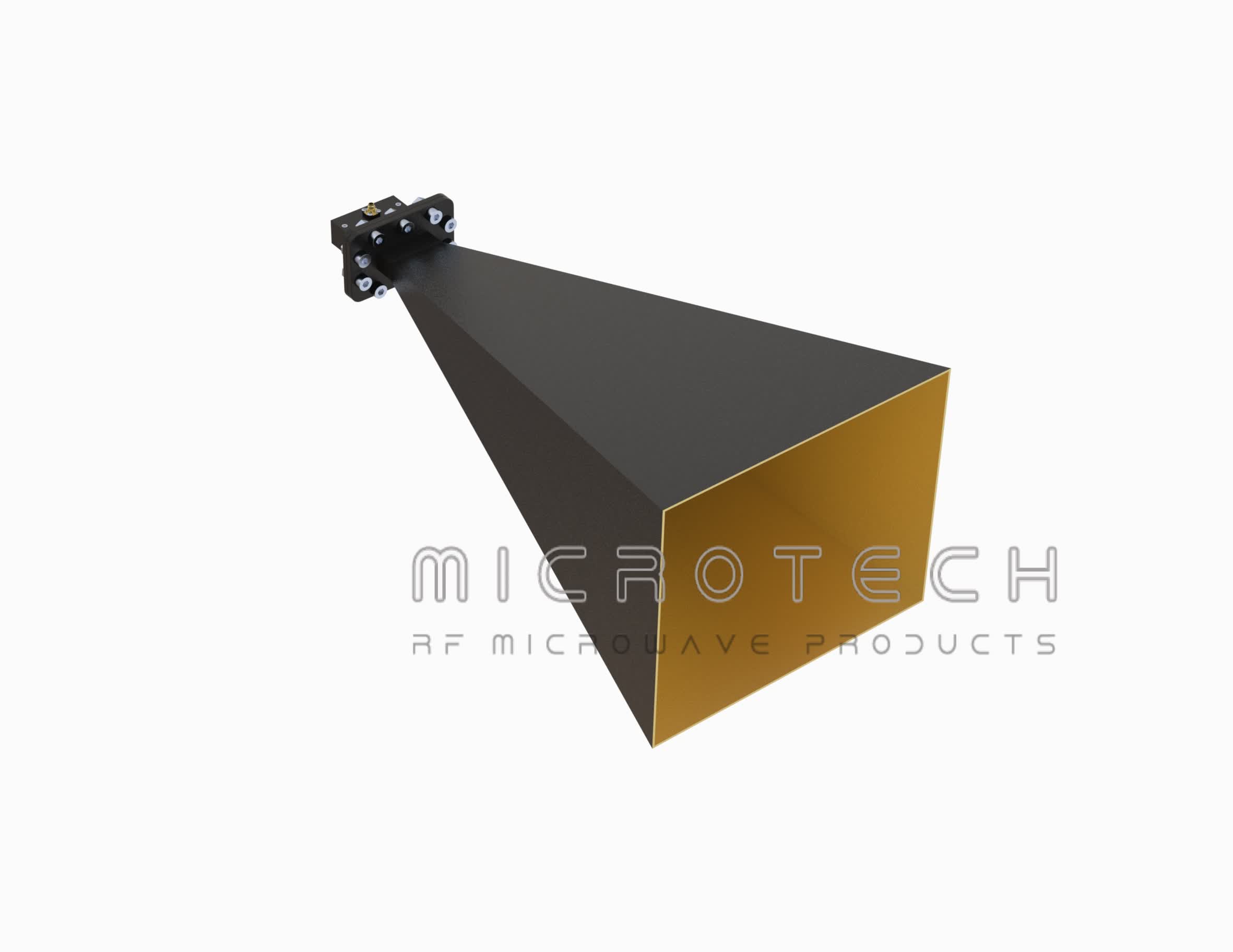 Broadband Horn Antenna 20 dBi Typ.Gain, 4 GHz-8 GHz Frequency Range