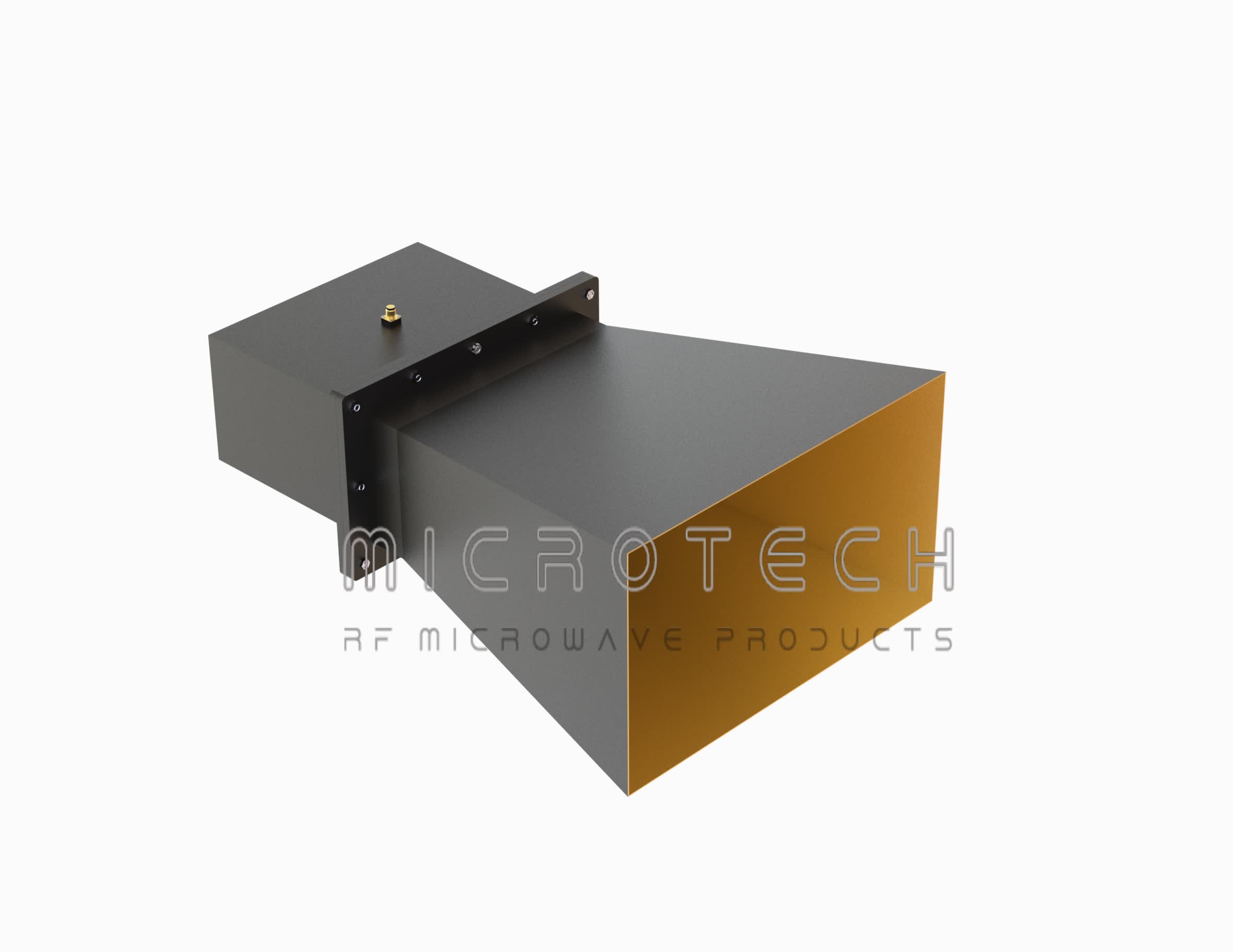 Broadband Horn Antenna 9dBi Typ. Gain, 0.5-0.7GHz Frequency Range