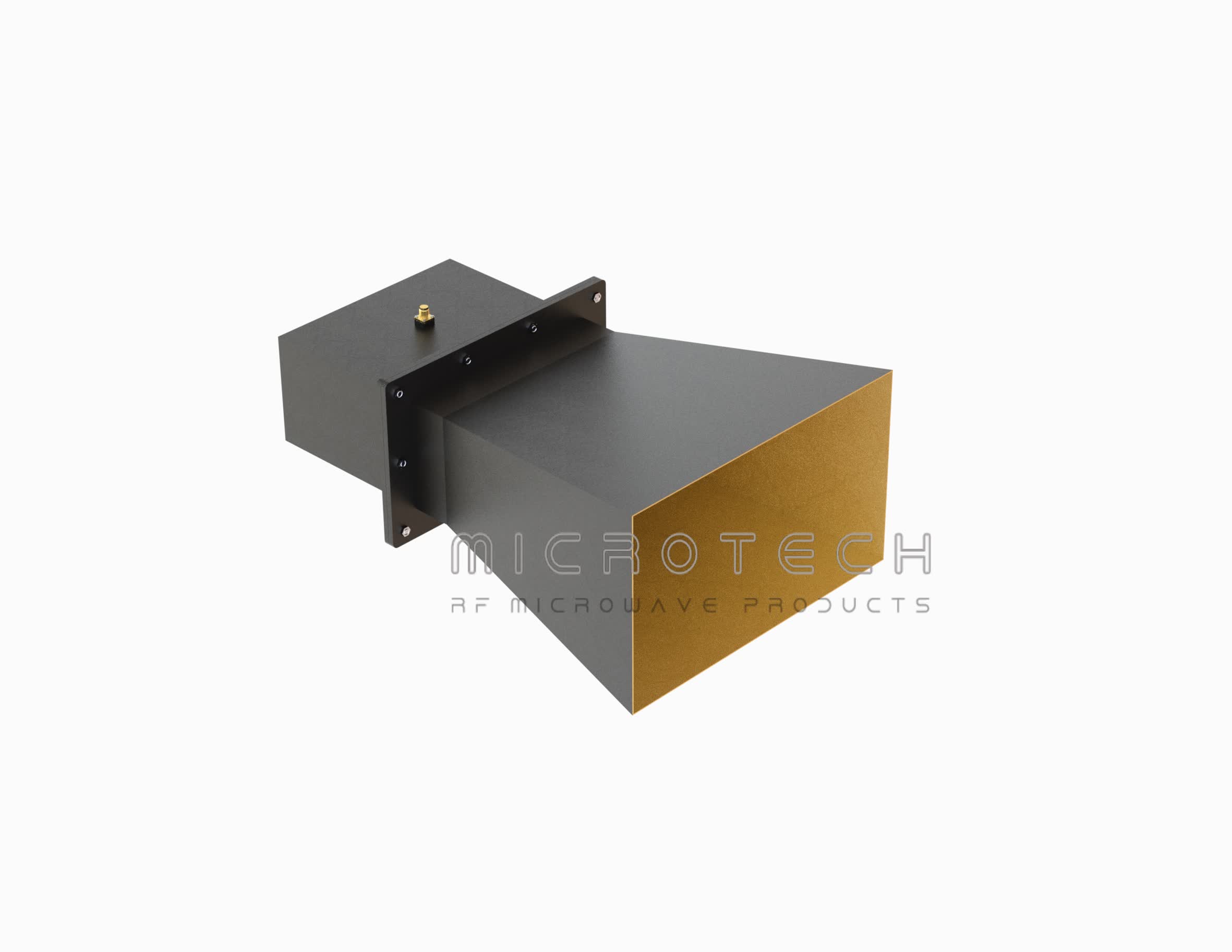 Broadband Horn Antenna 9dBi Typ. Gain, 0.4-0.6GHz Frequency Range