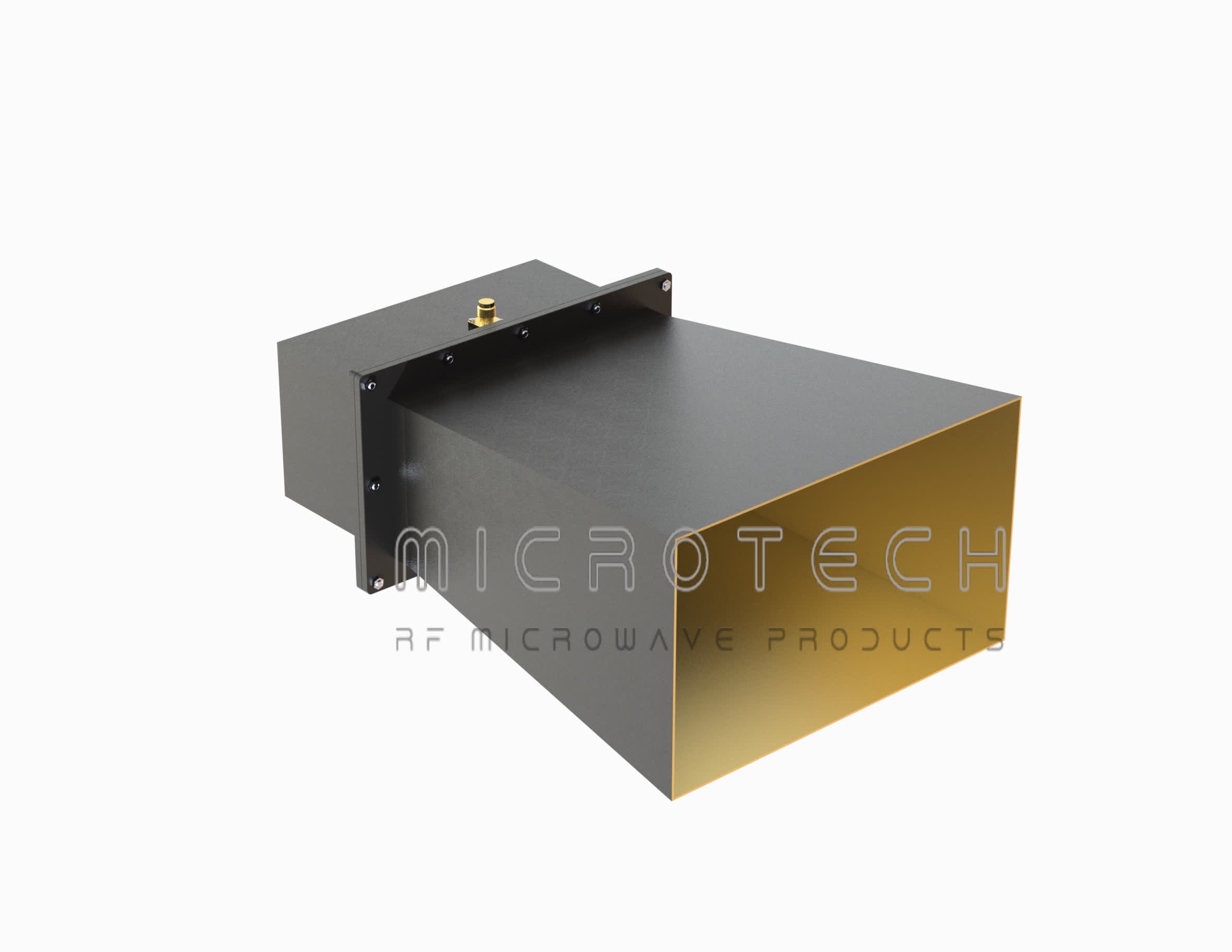 Broadband Horn Antenna 9dBi Typ. Gain, 0.7-1GHz Frequency Range