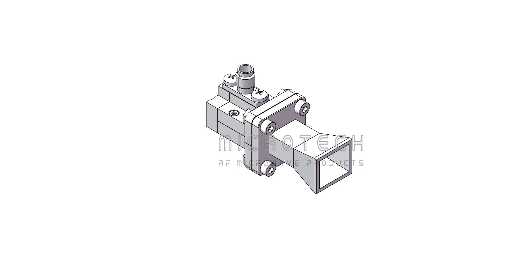 Standard Gain Horn Antenna 10dBi Typ. Gain, 21.7-33 GHz Frequency Range