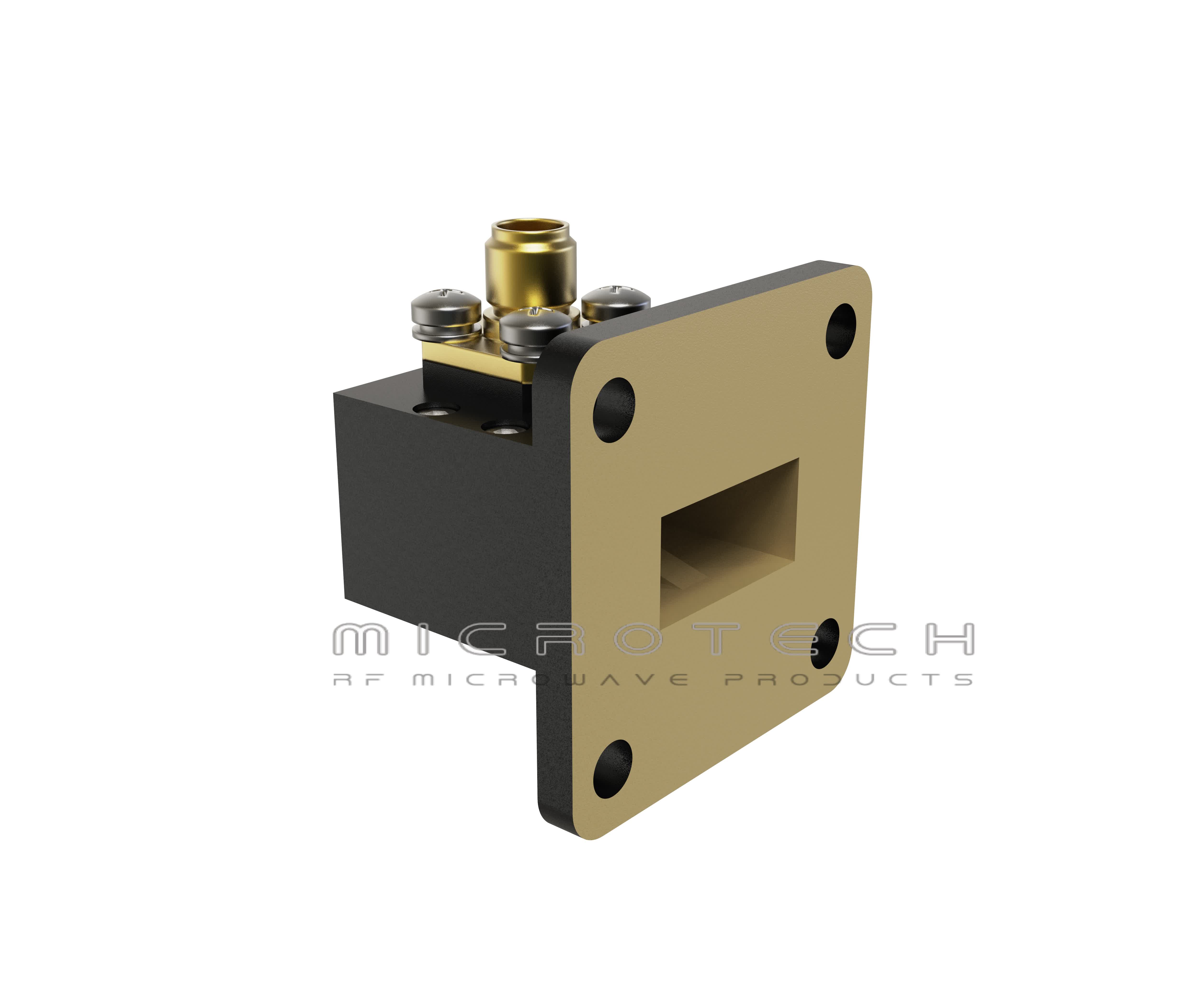 Waveguide to Coaxial Adapter 12.4-18GHz Frequency Range