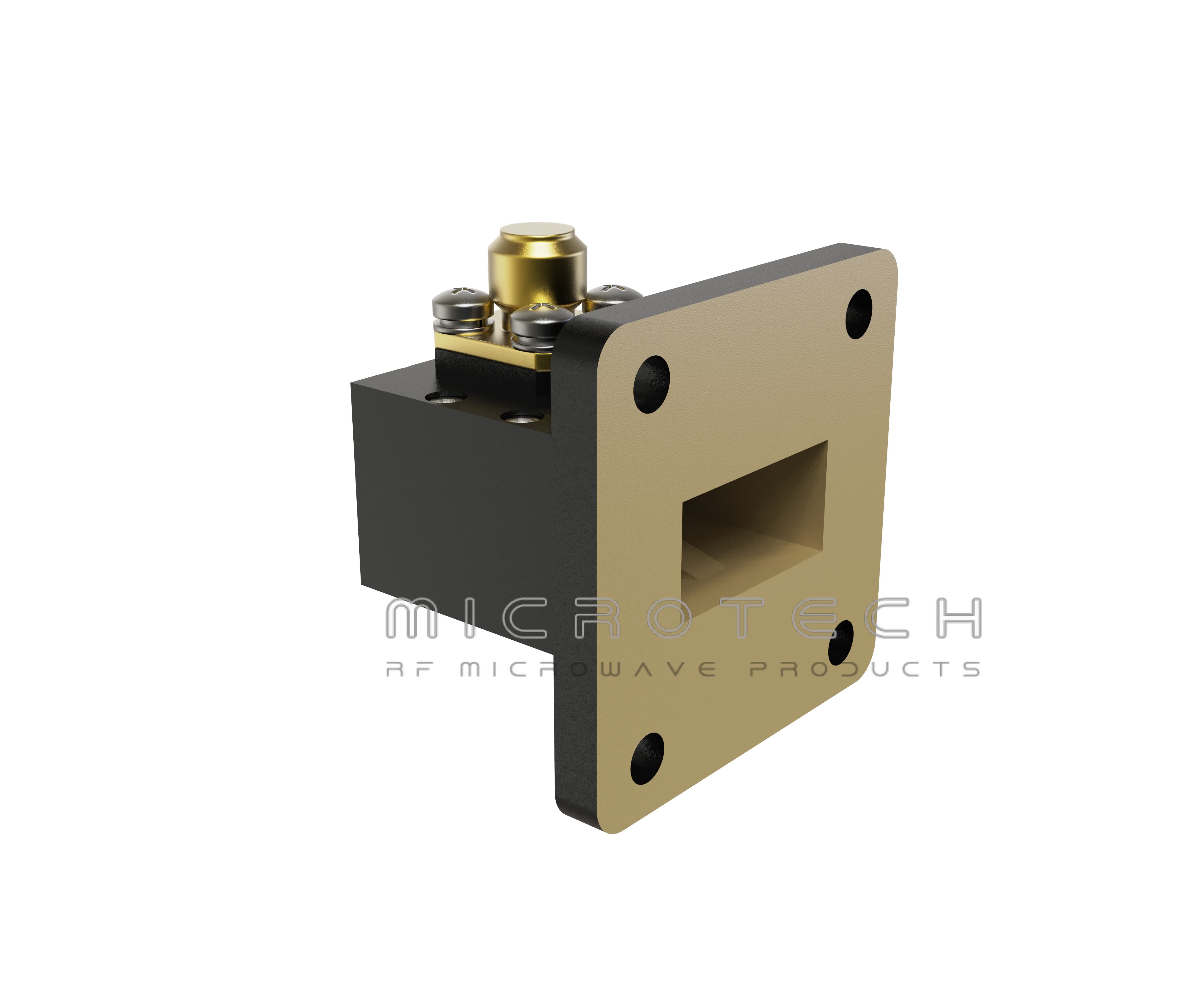 Waveguide to Coaxial Adapter 10-15GHz Frequency Range