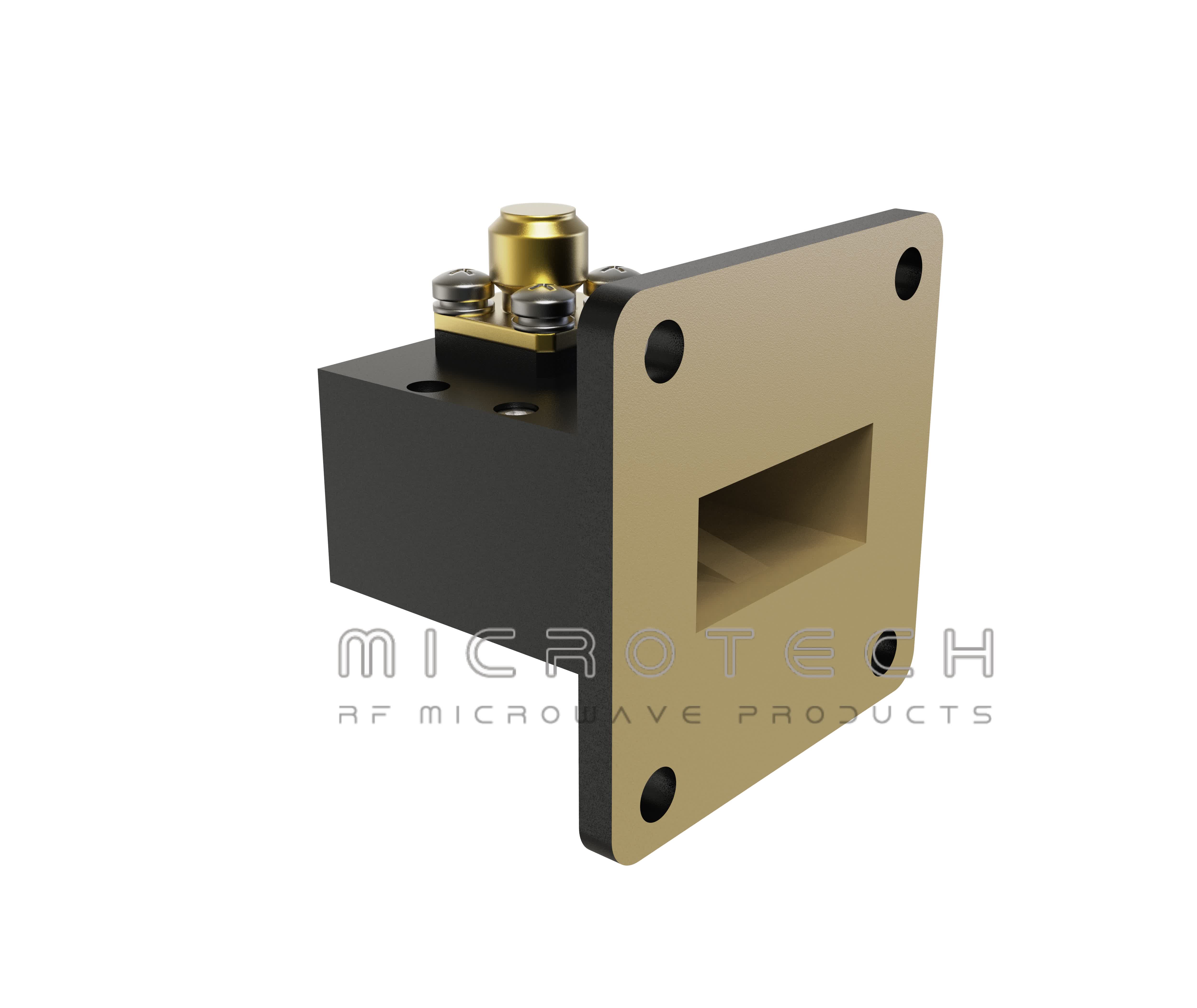 Waveguide to Coaxial Adapter 8.2-12.4GHz Frequency Range