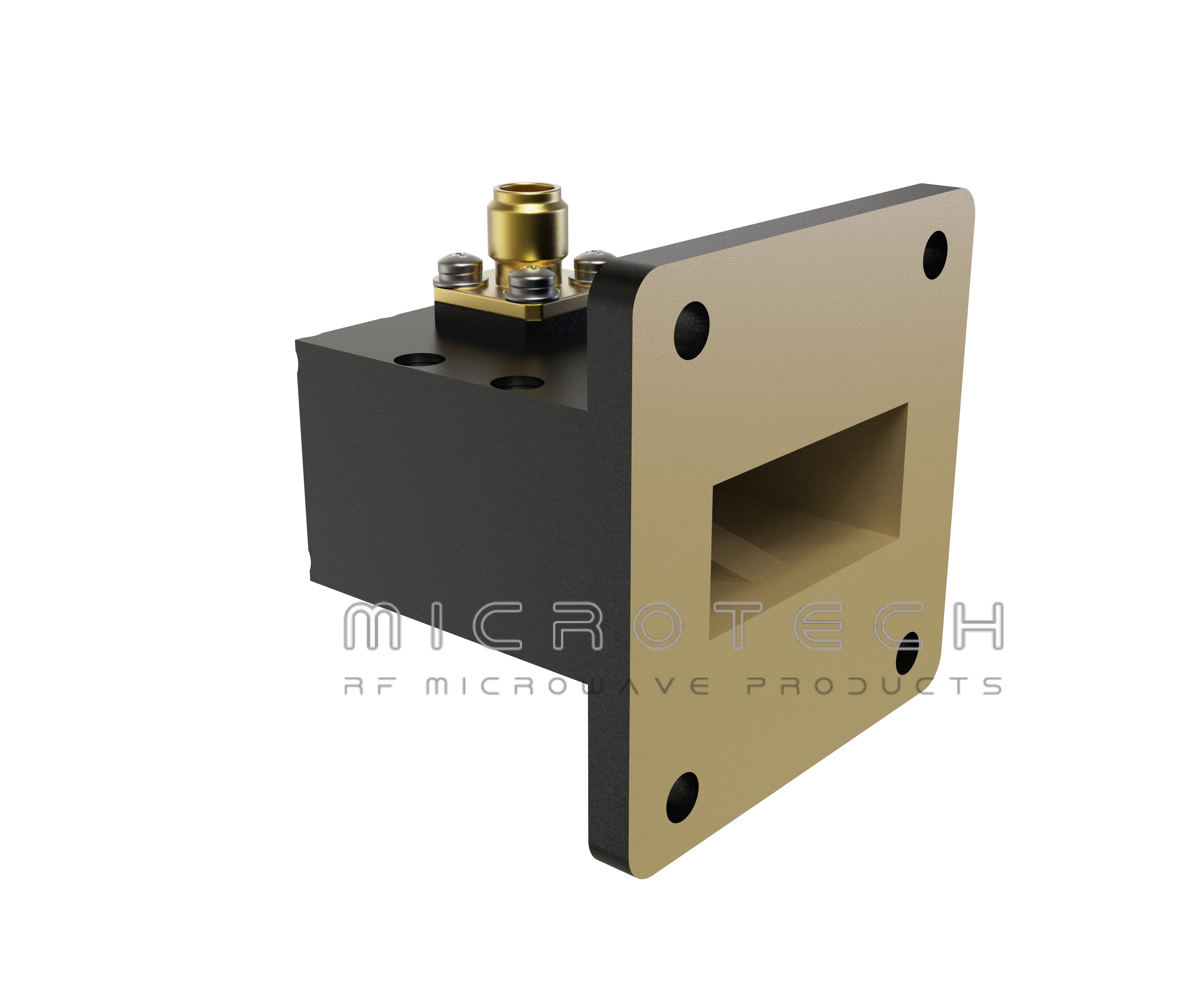 Waveguide to Coaxial Adapter 7.05-10GHz Frequency Range
