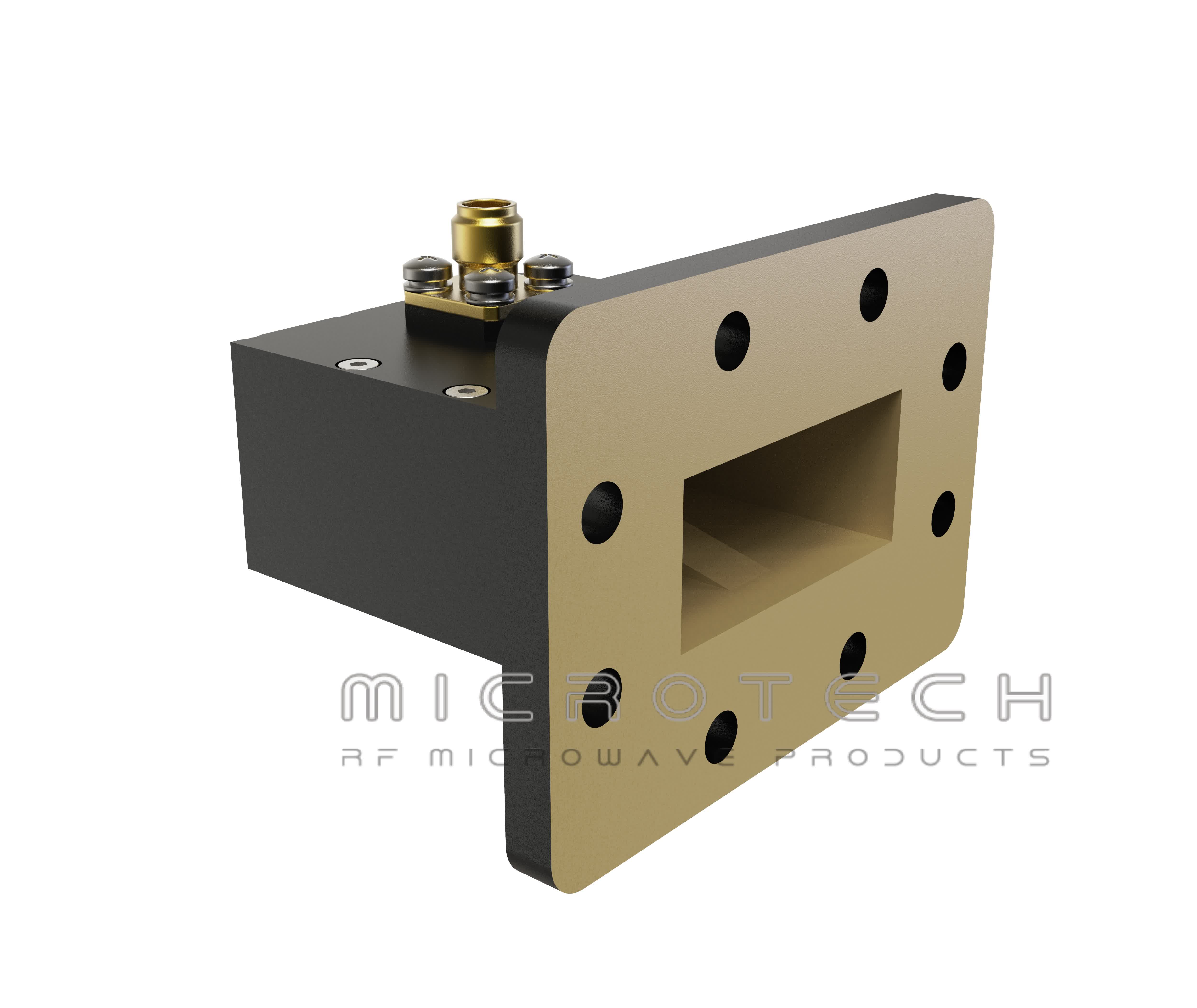 Waveguide to Coaxial Adapter 5.85-8.2GHz Frequency Range