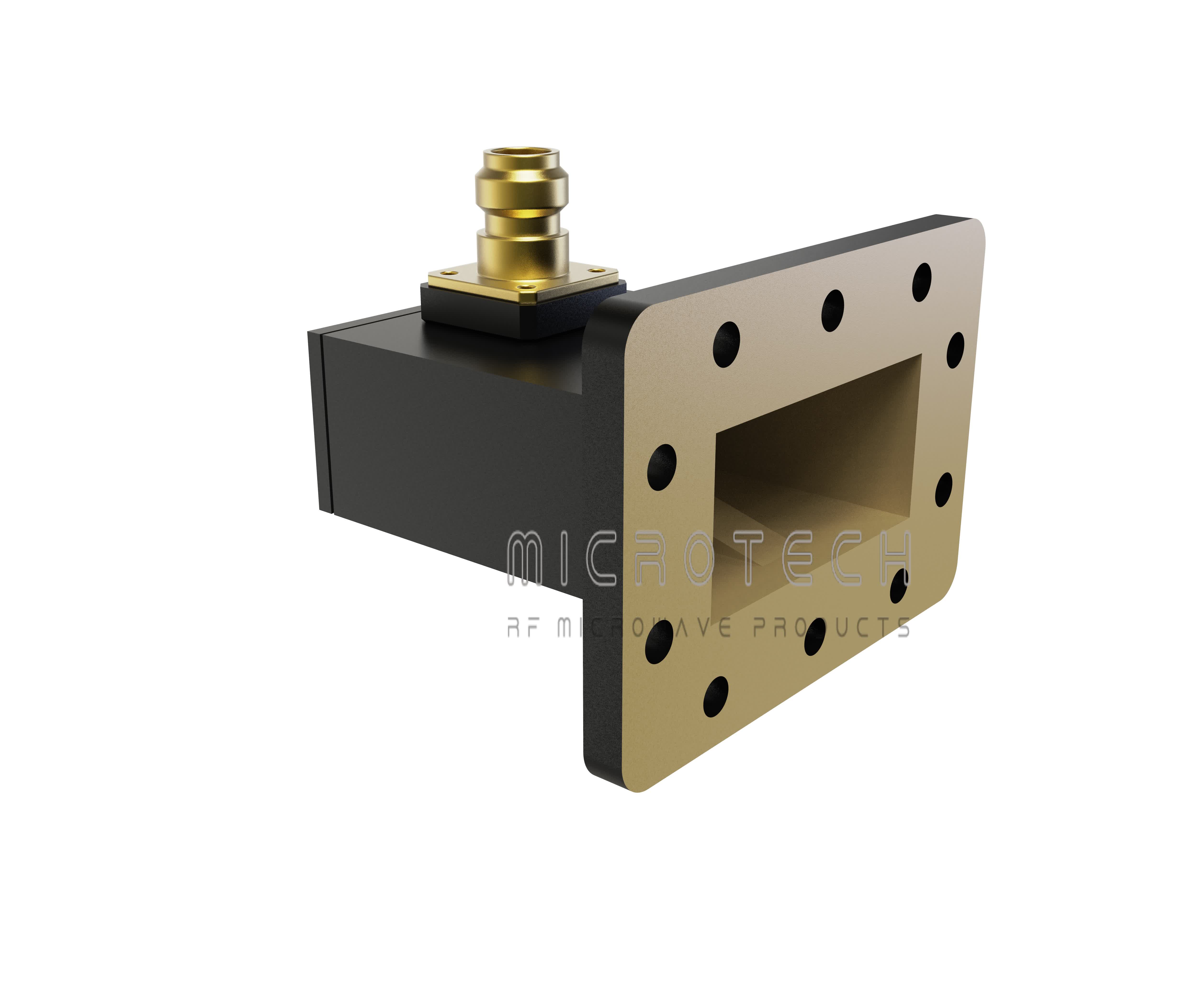 Waveguide to Coaxial Adapter 3.3-4.9GHz Frequency Range