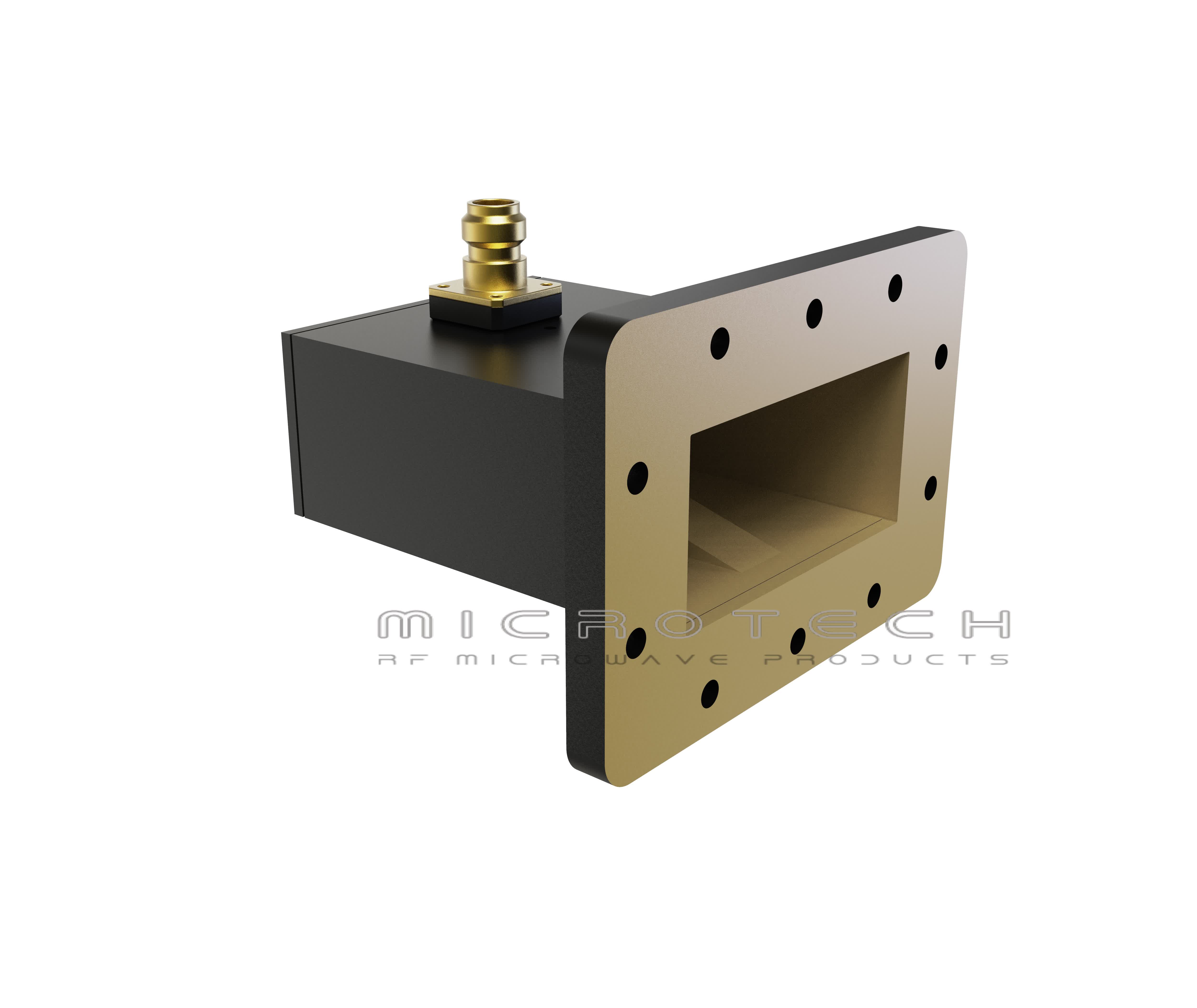 Waveguide to Coaxial Adapter 2.2-3.3GHz Frequency Range